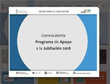 Tablet Screenshot of educacionchiapas.gob.mx